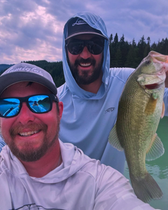 Largemouth bass caught while fishing in Port Orchard