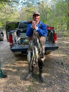 One angler fishing at Oxford