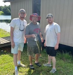 Largemouth Bass caught while fishing in Oxford