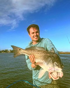 1 person fishing at Folly Beach