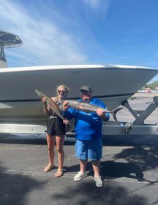 Two anglers fishing in Florida