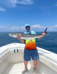 Image of a 39-inch King Mackerel caught while fishing in Fernandina Beach