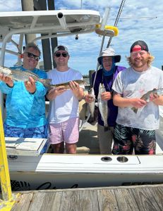 Nice day out and some trout on the boat!