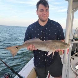 one angler fishing in nc