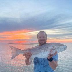 Man fishing in Manteo