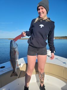 Redfish caught in North Carolina