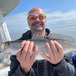 Spotted Weakfish caught in Manteo