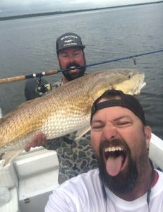 Caught a Massive Redfish in OBX