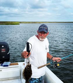 Summer Flounder, 10-inch fish, fishing, hunting in NC