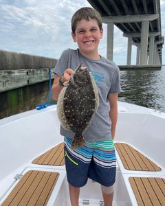 Summer Flounder caught while fishing in NC
