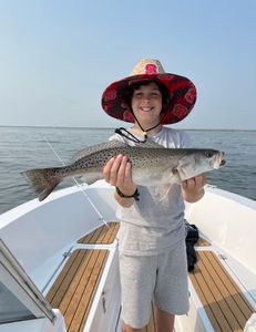 Spotted Weakfish, 28 inches, fishing and hunting in Wanchese