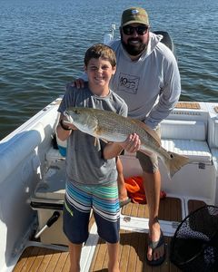 One large fish caught by two people in Wanchese