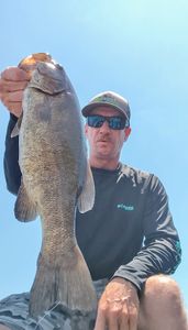 One big fish caught while fishing in Branson