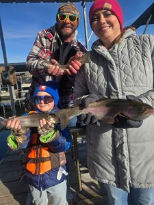 Two rainbow trout caught in MO