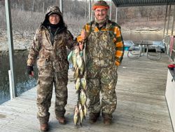Two anglers fishing in MO