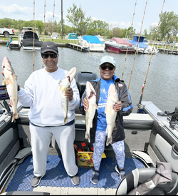 4 fishing catches at Woodland Beach