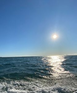 Scenic view of the lake in MI