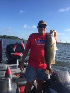 Photo of a largemouth bass caught while fishing in TX