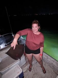 Angler with fishing rod in Florida