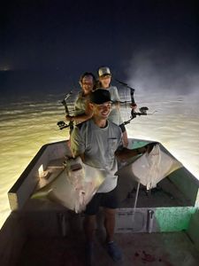 Four people fishing in FL