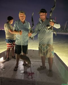 Two people fishing at Panama City Beach