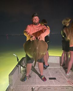 Two people fishing at Panama City Beach