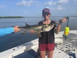 Snook fish caught in Placida