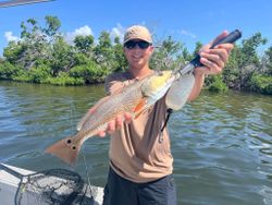 Redfish caught while fishing in FL