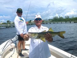 Snook fishing in Placida