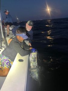 A man fishing with a rod in FL