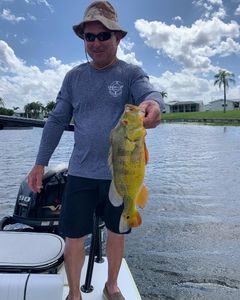 Angler with a 17-inch fish, fishing in Delray Beach