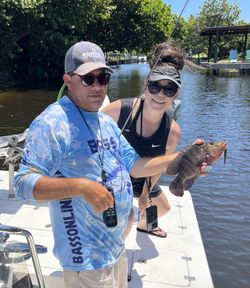 Two people fishing in Florida