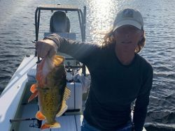 Angler with 12-inch fish caught in Delray Beach, Florida