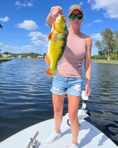 Angler fishing with rod in FL