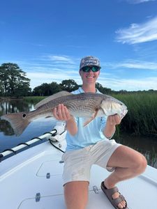 Redfish caught while fishing in SC