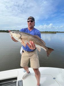 Redfish of 28 inches caught in SC