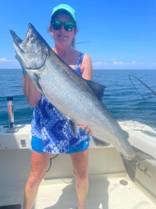 Catch of the day: A 28-inch Bull Trout caught while fishing in NY.