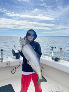 A person fishing in NY