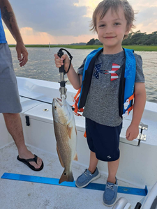 A redfish caught in Morehead City