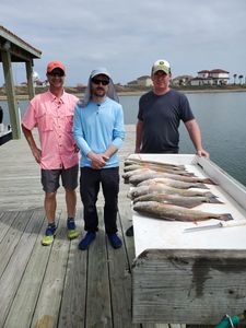 3 anglers with a big 26-inch fish catch in TX