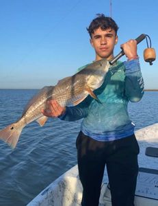 Fishing in TX with a 20-inch fish