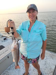 Redfish caught in Port O'Connor