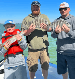 Birthday boy with his keeper Trout.