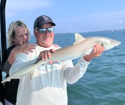 Anglers catching a big fish in FL
