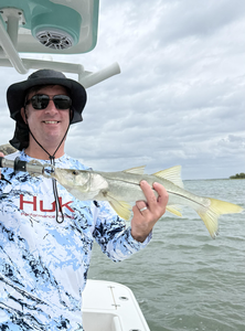 Cape Coral snook brought to the boat!