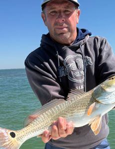 Fisherman enjoying fishing in Cape Coral