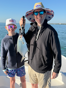 Cape Coral Florida Pompano making the day complete!