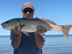 Redfish caught in FL on fishing trip
