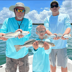 Three anglers caught three fish at Cape Coral