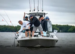 Six people enjoying water sports in Florida